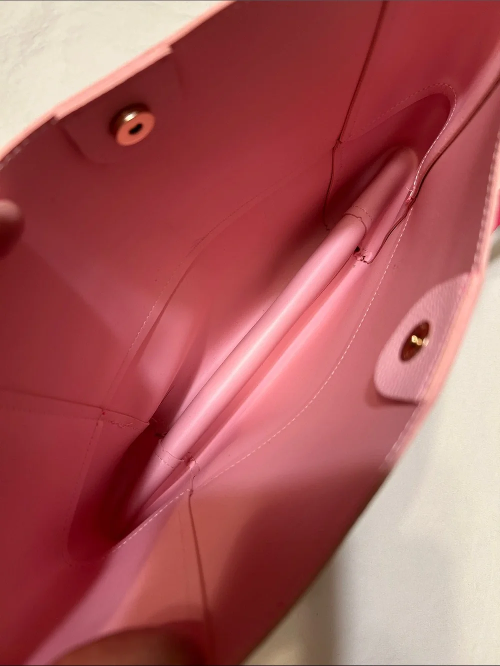 Juicy Couture Pink Two-Tone Metallic Shoulder Bag